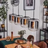 hofstein Lauden Suspension Chrome, Clair, 4 lumières