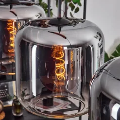 hofstein Lauden Suspension Chrome, Clair, 4 lumières