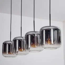 hofstein Lauden Suspension Chrome, Clair, 4 lumières