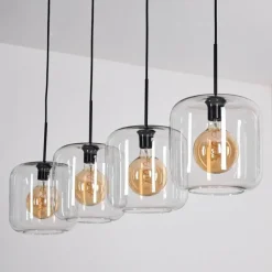 hofstein Lauden Suspension Clair, 4 lumières