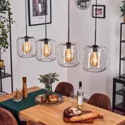 hofstein Lauden Suspension Clair, 4 lumières