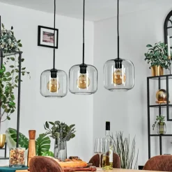 hofstein Lauden Suspension Clair, 3 lumières