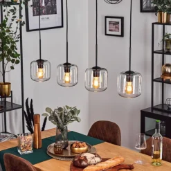 hofstein Lauden Suspension Clair, 4 lumières