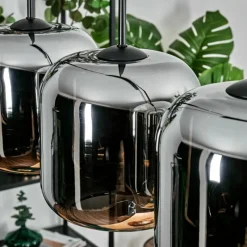 hofstein Lauden Suspension Noir, 5 lumières