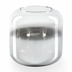 hofstein Lauden Verre de rechange 15 cm Chrome, Clair, Fumé