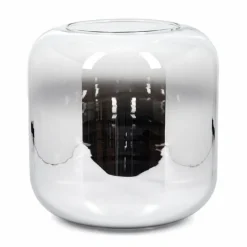 hofstein Lauden Verre de rechange 25 cm Chrome, Clair, Fumé