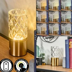 hofstein Lauter Lampe à poser LED Laiton, 1 lumière
