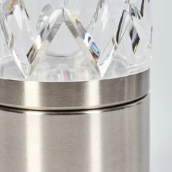 hofstein Lauter Lampe à poser LED Nickel mat, 1 lumière