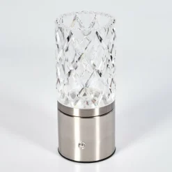 hofstein Lauter Lampe à poser LED Nickel mat, 1 lumière