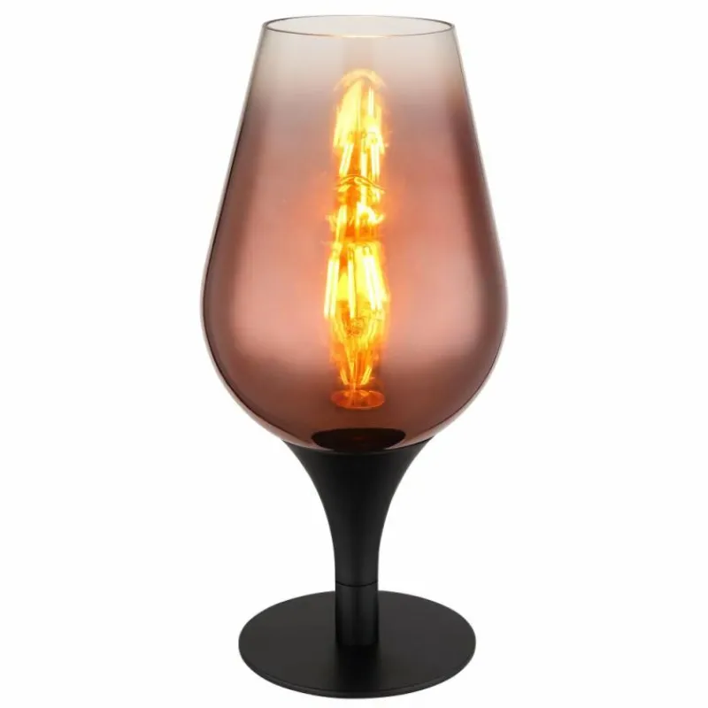 Luminaires Globo Lighting Lavus Lampe à poser Noir, 1 lumière