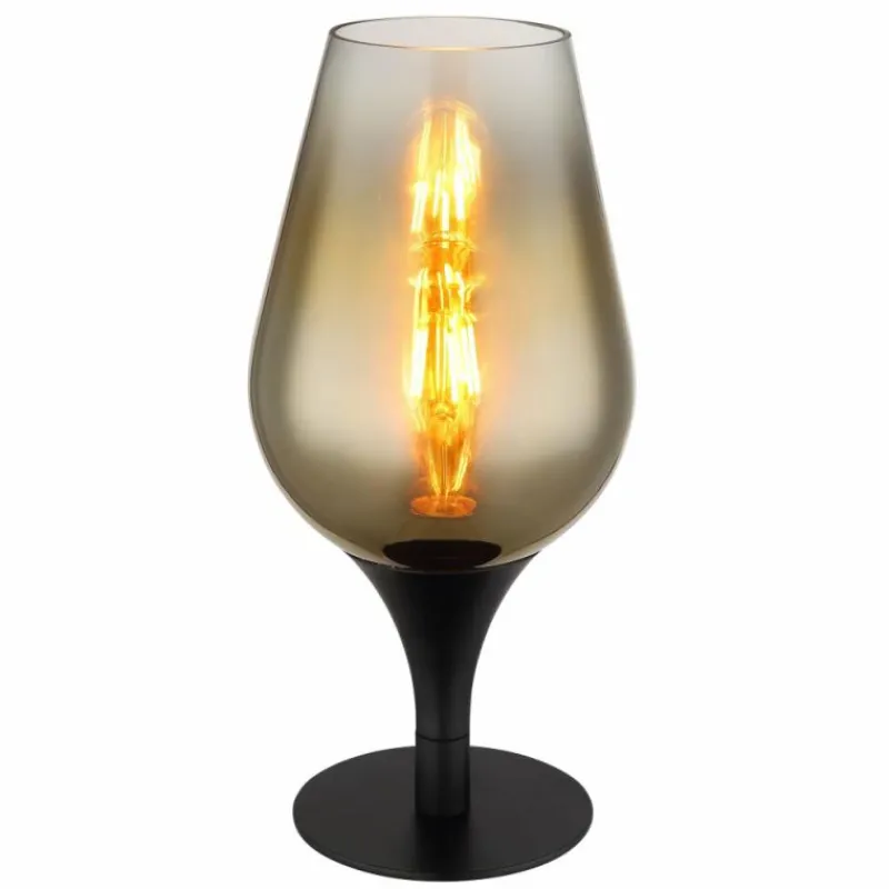 Luminaires Globo Lighting Lavus Lampe à poser Noir, 1 lumière