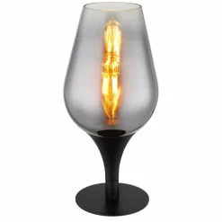 Luminaires Globo Lighting Lavus Lampe à poser Noir, 1 lumière