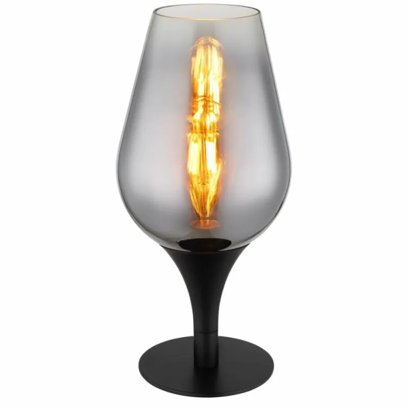 Luminaires Globo Lighting Lavus Lampe à poser Noir, 1 lumière