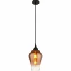 Luminaires Globo Lighting Lavus Suspension Noir, 1 lumière