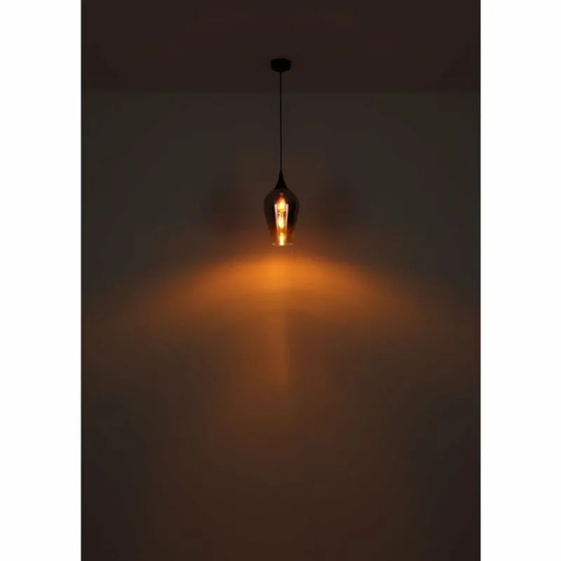 Luminaires Globo Lighting Lavus Suspension Noir, 1 lumière