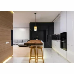 Luminaires Globo Lighting Lavus Suspension Noir, 1 lumière