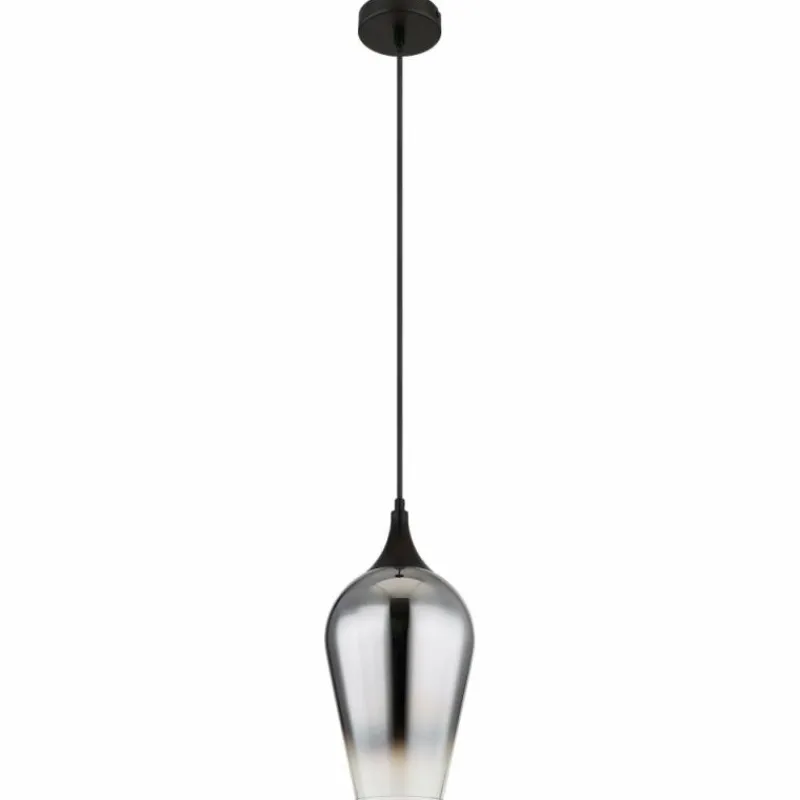 Luminaires Globo Lighting Lavus Suspension Noir, 1 lumière