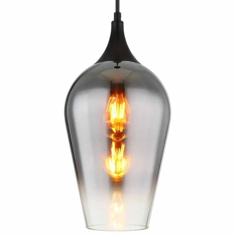 Luminaires Globo Lighting Lavus Suspension Noir, 1 lumière