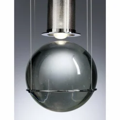 Luminaires Tecnolumen Le tre streghe Tecnolumen Lampe pendante LED Chrome, 1 lumière