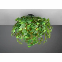 Luminaires Reality Leavy Plafonnier Noir, 3 lumières* Plafonniers