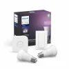 Luminaires Philips LED Ambiance White & Color E27 Starter-Set de 2 Philips Hue