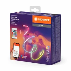 Luminaires Ledvance LED Bande LED LED Blanc, 1 lumière, Télécommandes, Changeur de couleurs