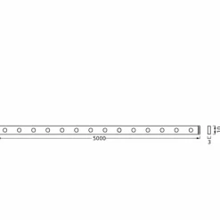 Luminaires Ledvance LED Bande LED LED Blanc, 1 lumière, Télécommandes, Changeur de couleurs