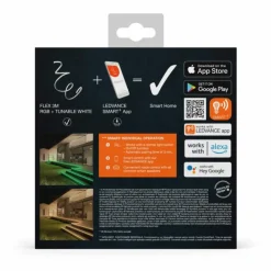 Luminaires Ledvance LED Bande LED LED Blanc, 1 lumière, Changeur de couleurs