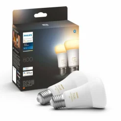 Luminaires Philips LED E27 6 Watt 2200 - 6500 Kelvin 570 Lumen Philips Hue White Ambiance