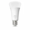 Luminaires Philips LED E27 15,5 Watt 2200 - 6500 Kelvin 1100 Lumen Philips Hue White