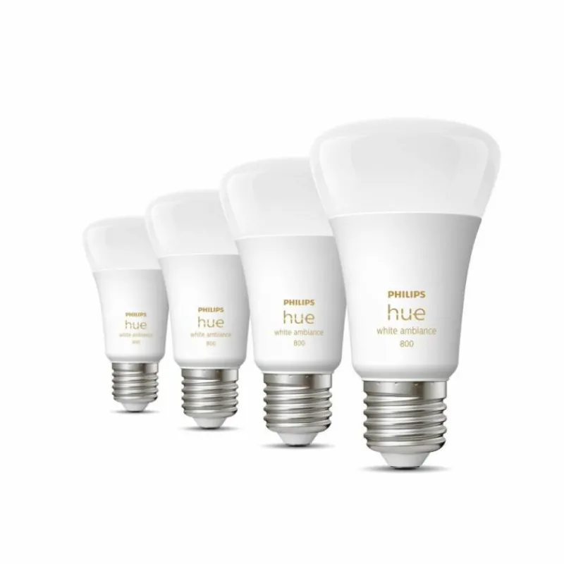 Luminaires Philips LED E27 6 Watt 2200 - 6500 Kelvin 570 Lumen Philips Hue White Ambiance