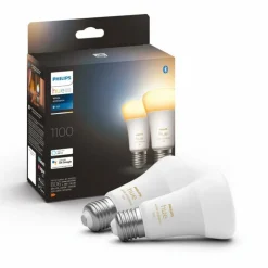 Luminaires Philips LED E27 8 Watt 2200 - 6500 Kelvin 806 Lumen Philips Hue White Ambiance