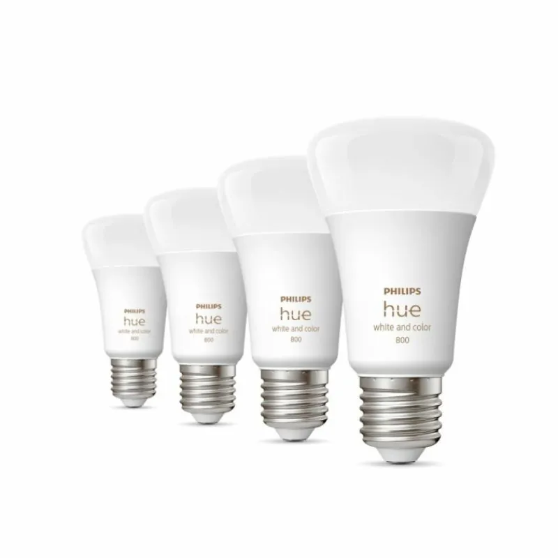 Luminaires Philips LED E27 6,5 Watt 2000 - 6500 Kelvin 570 Lumen Philips Hue White & Color Ambiance