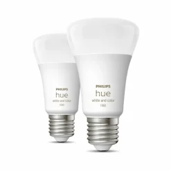 Luminaires Philips LED E27 9 Watt 2000 - 6500 Kelvin 806 Lumen Philips Hue White & Color Ambiance