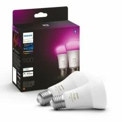 Luminaires Philips LED E27 9 Watt 2000 - 6500 Kelvin 806 Lumen Philips Hue White & Color Ambiance
