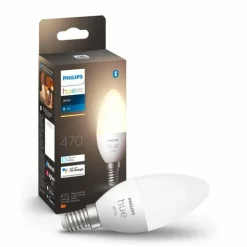 Luminaires Philips LED E14 5,5 Watt 2700 Kelvin 470 Lumen Philips Hue White