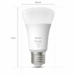 Luminaires Philips LED E27 9,5 Watt 2700 Kelvin 1055 Lumen Philips Hue White