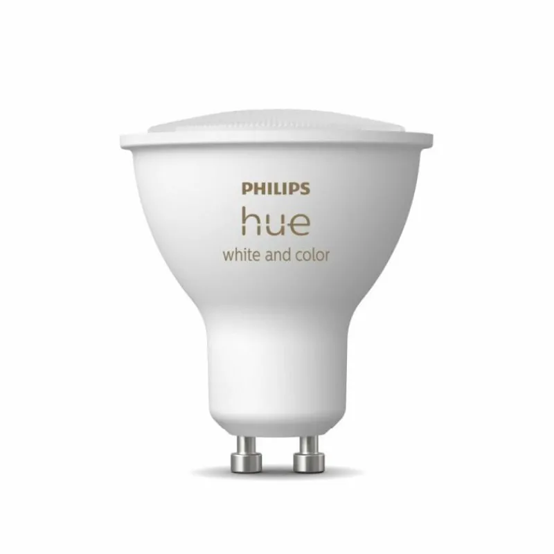 Luminaires Philips LED GU10 4,3 Watt 2000 - 6500 Kelvin 230 Lumen Philips Hue White & Color Ambiance
