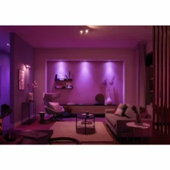Luminaires Philips LED GU10 5 Watt 2000 - 6500 Kelvin 230 Lumen Philips Hue White & Color Ambiance