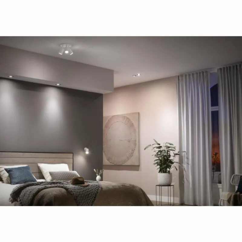 Luminaires Philips LED GU10 5,2 Watt 2700 Kelvin 400 Lumen Philips Hue White