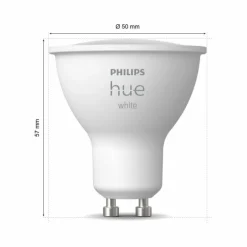 Luminaires Philips LED GU10 5,2 Watt 2700 Kelvin 400 Lumen Philips Hue White