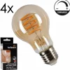 Lampes Vintages & Rétros-hofstein LED LED Ambre, 1 lumière