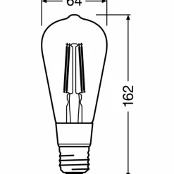 Luminaires Ledvance LEDVANCE Smart+ LED E27 6 watt 2400 kelvin 680 lumen