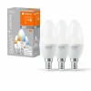 Luminaires Ledvance LEDVANCE SMART+ WiFi Lot de 3 LED E14 4,9 watt 2700-6500 kelvin 470 lumen