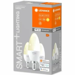 Luminaires Ledvance LEDVANCE SMART+ WiFi Set de 3 LED E14 4,9 watt 2700 Kelvin 470 lumen