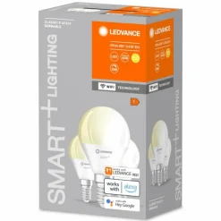 Luminaires Ledvance LEDVANCE SMART+ WiFi Set de 3 LED E14 4,9 watt 2700 Kelvin 470 lumen
