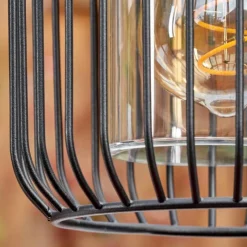 hofstein Lejonbacken Luminaire extérieur, Eclairage de chemin Noir, 1 lumière