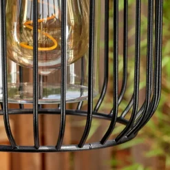 hofstein Lejonbacken Luminaire extérieur, Réverbère, Eclairage de chemin Noir, 3 lumières