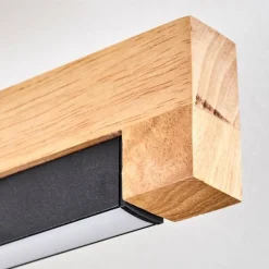 Luminaires Scandinaves-hofstein Lemene Plafonnier LED Écru, Noir, 2 lumières