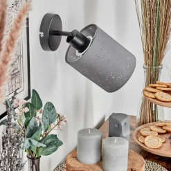 Lampes En Tissu-Briloner Lendemarke Applique murale, Spot mural Noir, 1 lumière